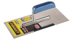 Гладилка STAYER "PROFI" нержавеющая с деревянной ручкой, зубчатая, 8х8мм