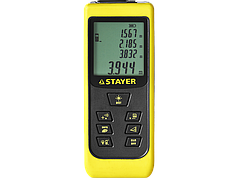 Дальномер STAYER "MASTER" MAX-Control лазерный, 2 точки отсчета, дальность 50м, точность 2мм