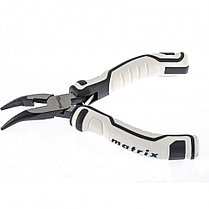 Длинногубцы Mini, 125 мм, изогнутые, авторазжим, PRO// Matrix, фото 2