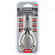 Длинногубцы Mini, 125 мм, изогнутые, авторазжим, PRO// Matrix, фото 4