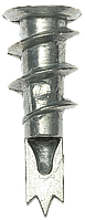 Бұрғысы бар металл дюбель, гипсокартонға арналған, 4-301285, 33 мм, 46 дана, БИЗОН