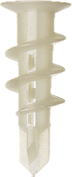 Дюбель нейлоновый, тип "Дрива" со сверлом, для гипсокартона, 33 мм, 100 шт, ЗУБР