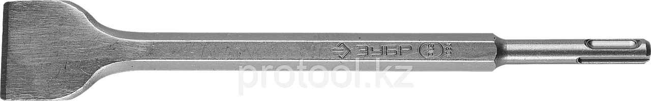 ЗУБР SDS-plus Зубило плоское широкое 40 x 250 мм