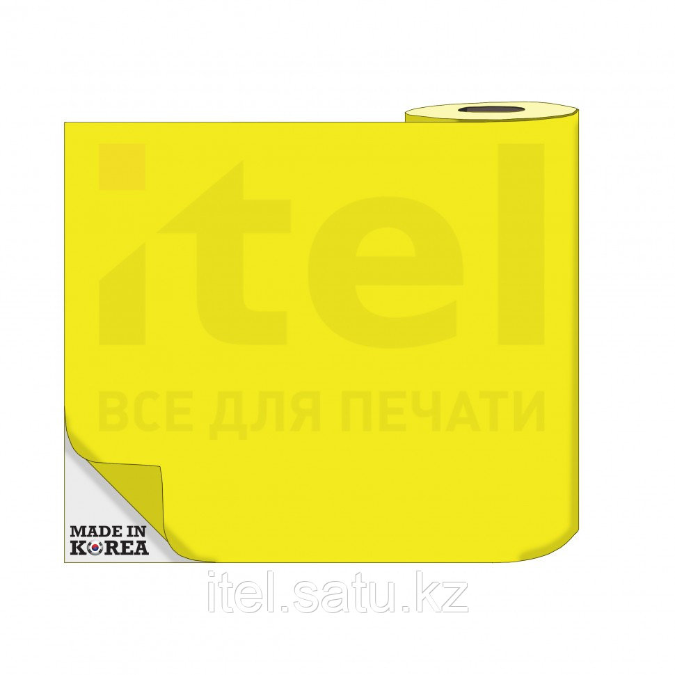 Термотрансферная пленка OS Flex (Флекс) 50см./50м./190mk Желтый-лаймовый цена за 1 метр - фото 1 - id-p69471084