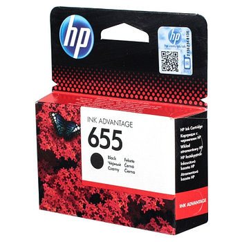 HP 655 Black Ink Cartridge HPCZ109A