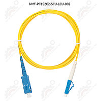 Шнур оптический переходной, SM 9/125 OS2, SC/UPC-LC/UPC NMF-PC1S2C2-SCU-LCU-002 Шнур оптический переходной, SM 9/125 OS2, SC/UPC-LC/UPC