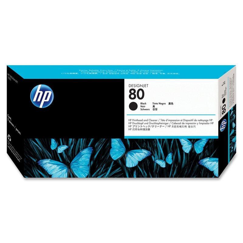 Струйный картридж HP 80 (Оригинальный, Черный - Black) C4871A