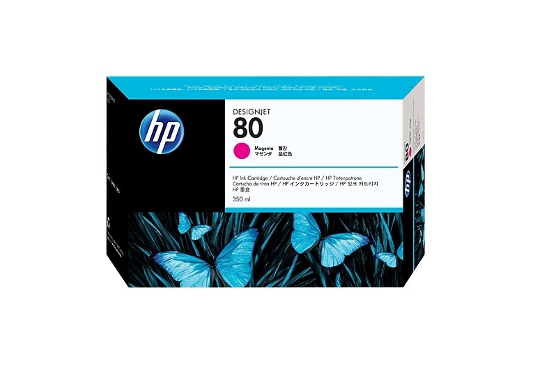 Струйный картридж HP 80 (Оригинальный, Пурпурный - Magenta) C4847A