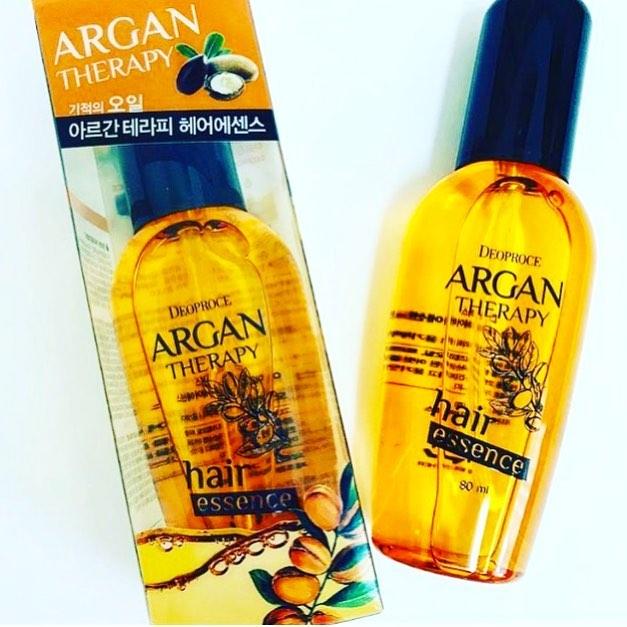 Аргановая эссенция для волос Deoproce Argan Therapy Hair Essence 80 ml.