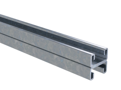 Двойной С-образный профиль 41х21, L500, толщиной 2,5 мм