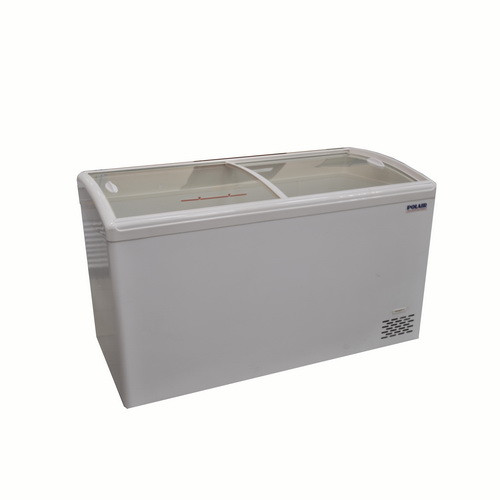Ларь морозильный V=241л, DF 130SC-S, -25...-18С,1070х630х853мм, крышки изогнутые раздвиж. стеклянные