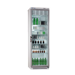 Холодильник фармацевтический  V=400л, ХФ-400-1 (+2...+14, 1950х607х600мм) со стеклянной дверью и  замком ""POZIS"