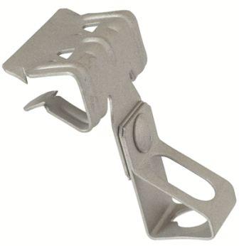 Крепеж для шпильки М8 к балке 15-20 мм горизонтального монтажа