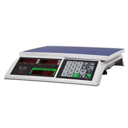 Весы электронные фасовочные настольные M-ER 326AC-32.5 (345х330х120мм, платф.325х230мм, до 32 кг, ЖКИ)