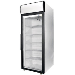 Шкаф холодильный фармацевтический V=700л, ШХФ-0,7 ДС (стекл. двери) (697х945х2028мм, 4 полки, вертик. подсветка, канапе с подсветкой) "ПОЛАИР"