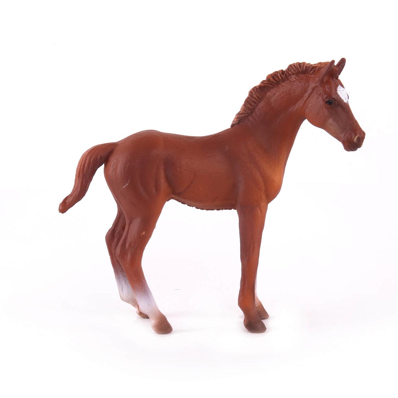 Фигурка Collecta Жеребец чистокровный, каштановый (M)