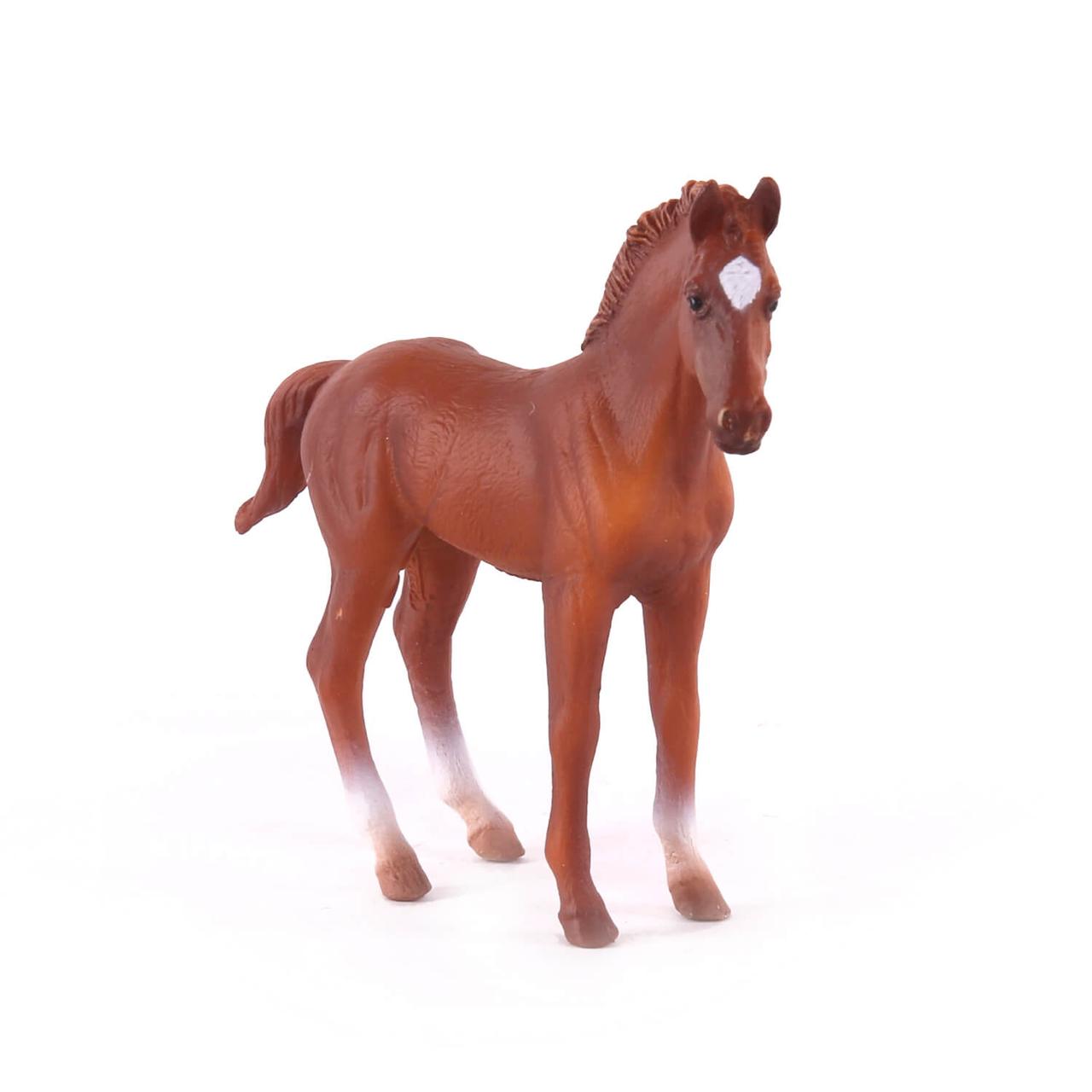 Фигурка Collecta Жеребец чистокровный, каштановый (M)