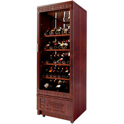 Шкаф для вина холодильный V=720л, "СТЕЛЛА" (стеклянная дверь) (0...+20 С, 750х750х2000 мм)