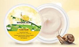 Крем для лица DEOPROCE Natural Skin Gold Snail Nourishing Cream 100 g