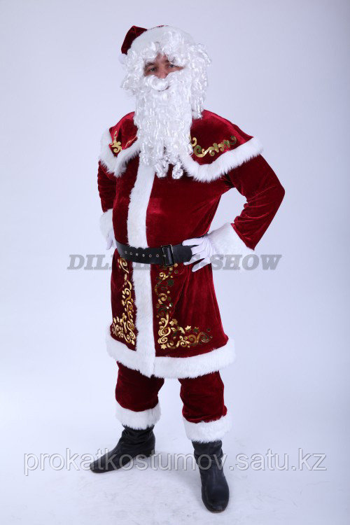 Новогодний костюм "Дед Мороз" на прокат - фото 3 - id-p69522507