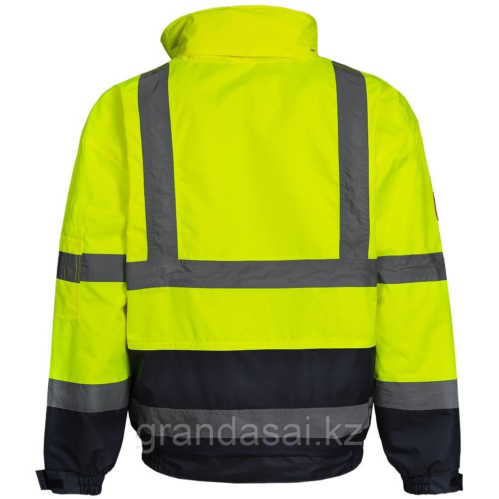 NITRAS 7143, куртка повышенной видимости, неоново-желтый / синий - фото 3 - id-p69522780