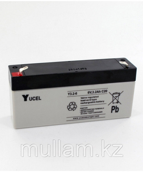 Аккумулятор 6В 3.2Ач для Carescape V100 GE - фото 1 - id-p69522851