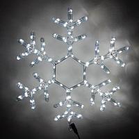 Новогодняя светодиодная фигура "Снежинка" 60х60 см (НФ-66)