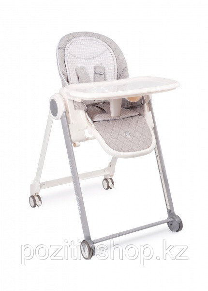 Стульчик для кормления Happy Baby Berny Basic light grey