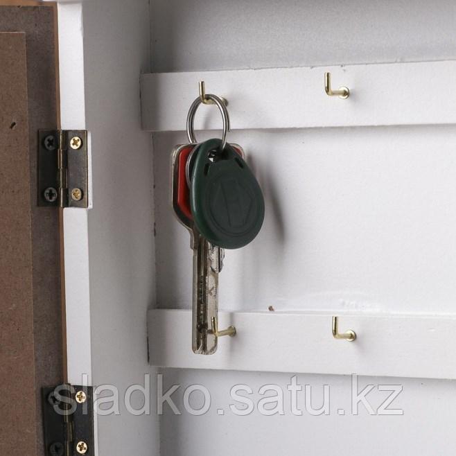 Ключница деревянная 6 крючков Булочник - фото 4 - id-p69544082