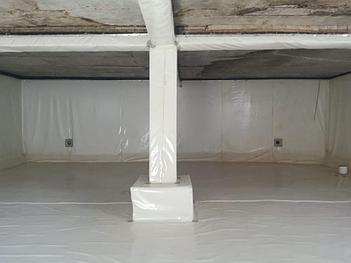 Гидроизоляция резервуара для воды ПВХ мембраной "ДЕКОПРАН", 1.5мм, г.Чу 2