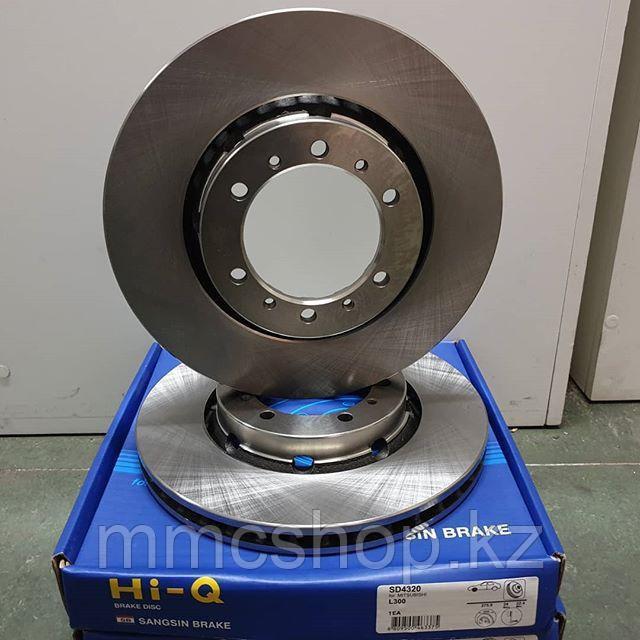Монтеро спорт тормозной диск передний HiQ (Южная Корея) SD4305 MB618716 MB699716 - фото 2 - id-p69547467