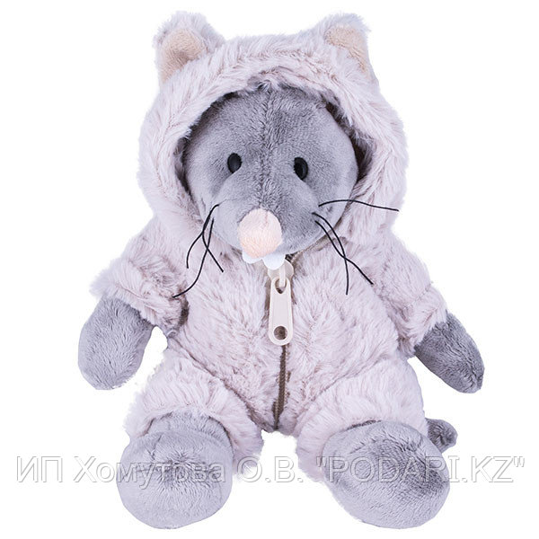Мягкая игрушка Мышь в костюме, 20 см