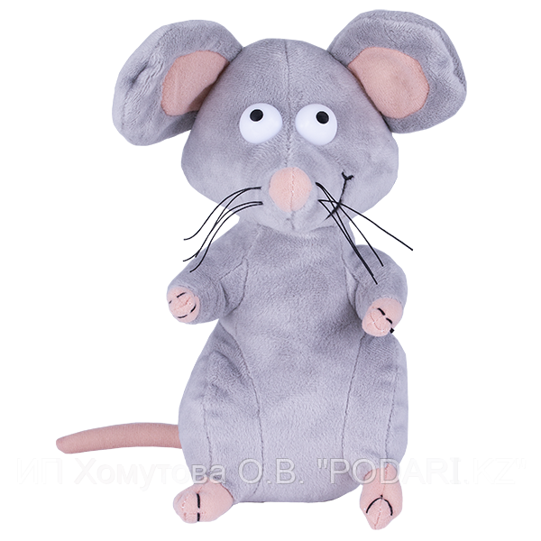 SOFTOY Мягкая игрушка Мышь, 21 см