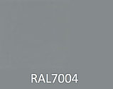Профнастил С21 оцинкованный с полимерным покрытием глянец RAL7004, фото 2