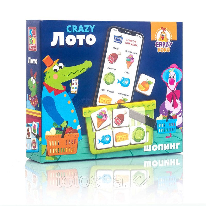Игра "Лото"Crazy KOKO VT8055-03