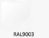 Профнастил С21 оцинкованный с полимерным покрытием глянец RAL9003, фото 2