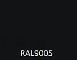 Профнастил С21 оцинкованный с полимерным покрытием глянец RAL9005, фото 3