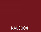 Профнастил С21 оцинкованный с полимерным покрытием МАТ RAL3004, фото 2