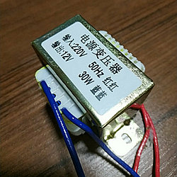 Трансформатор понижающий 220В-12В-30Вт