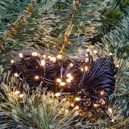 "ЖІП" ЖАРЫҚДИОДТЫ ГИРЛЯНДАСЫ - 20 МЕТР, 160 ШАМ, ЖЫЛЫ ЖАРЫҚ, ҮНЕМІ ЖАНЫП ТҰРАДЫ