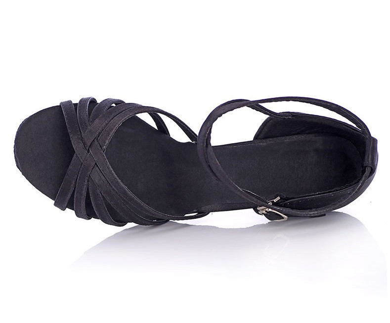 Туфли для бальных танцев (взрослые) чёрные. Каблук 5 и 7 см. Маломерят. Размер: 36,39,41 - фото 3