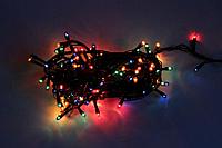 ГИРЛЯНДА СВЕТОДИОДНАЯ "НИТЬ" - 10 МЕТРОВ, 80 ЛАМПОЧЕК, РАЗНОЦВЕТНАЯ, МЕРЦАЮЩАЯ, фото 2