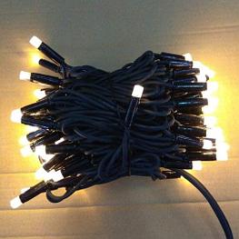 "ЖІП" СЫРТҚЫ ГИРЛЯНДАСЫ - 10 МЕТР, 100 ҮЛКЕН ШАМДАР, ЖЫЛЫ ЖАРЫҚ, ҮНЕМІ ЖАРҚЫРАП ТҰРАДЫ