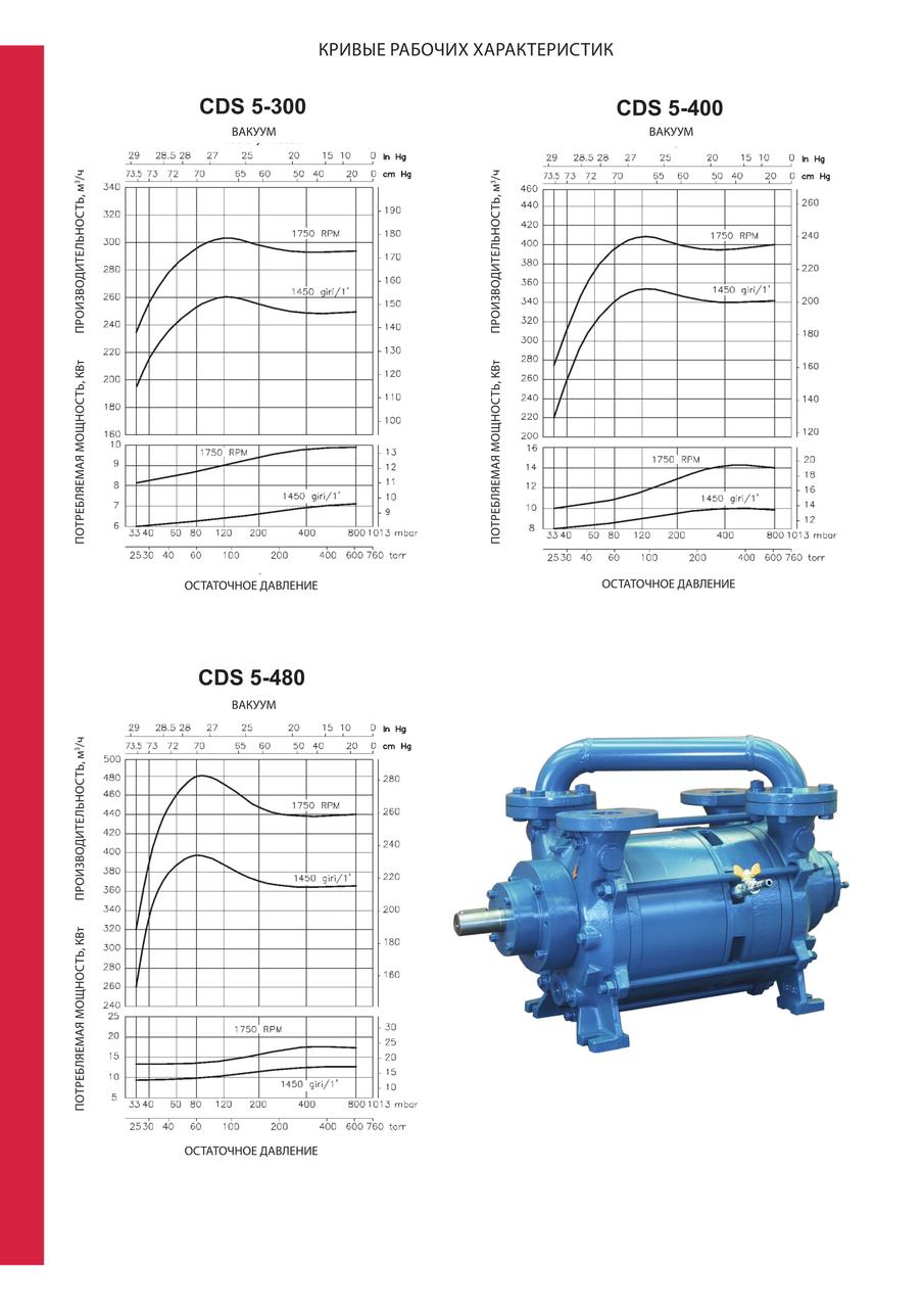 CDS - NP ДВУХСТУПЕНЧАТЫЕ ВОДОКОЛЬЦЕВЫЕ ВАКУУМНЫЕ НАСОСЫ - фото 5 - id-p69576261