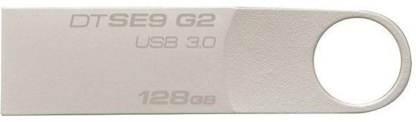 USB Флеш 128GB 3.0 Kingston DTSE9G2/128GB металл - фото 1 - id-p69577045