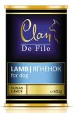 Clan De File 340г с ягненком консервы для собак