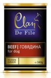 Clan De File 340г с говядиной консервы для собак