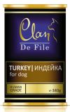 Clan De File 340г с индейкой консервы для собак