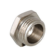 Пробка с наружн. резьбой латунь никель Ду 40 (1 1/2") (5/70)