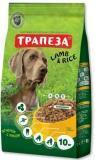Трапеза Ягненок с рисом 10кг Сухой корм для собак крупных пород